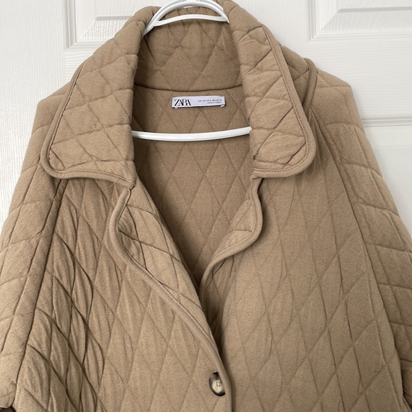 Zara Quilted Coat - Picture 2 of 5